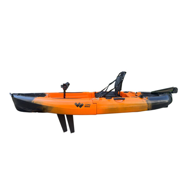 Long Wave SAMOA Propel Modular Pedal Fishing Kayak- Lightweight, Compact & Convertible - Image 6
