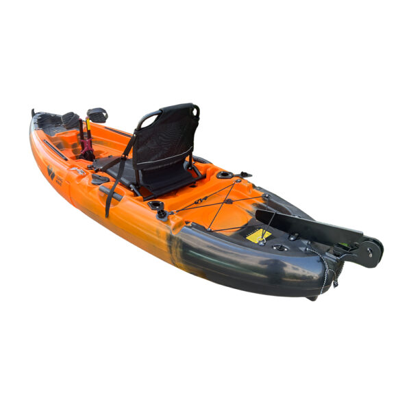 Long Wave SAMOA Propel Modular Pedal Fishing Kayak- Lightweight, Compact & Convertible - Image 5