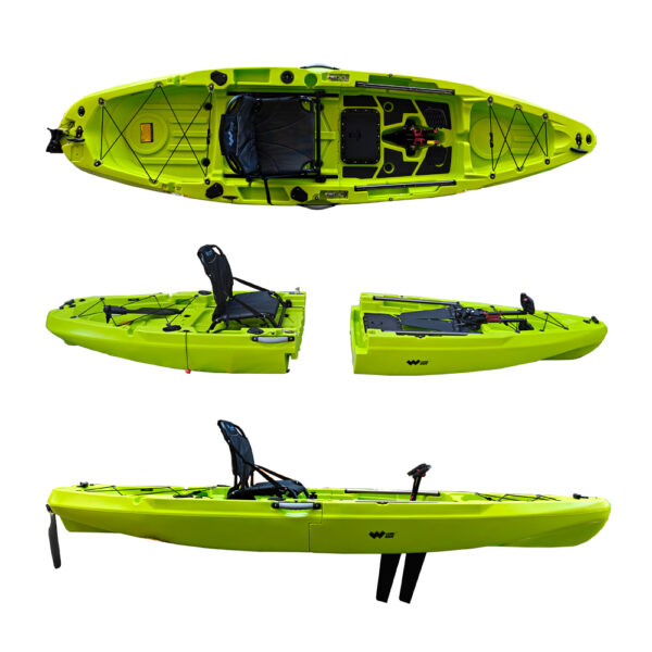 Long Wave NUNAK 11 – Modular Pedal Fishing Kayak - Image 4