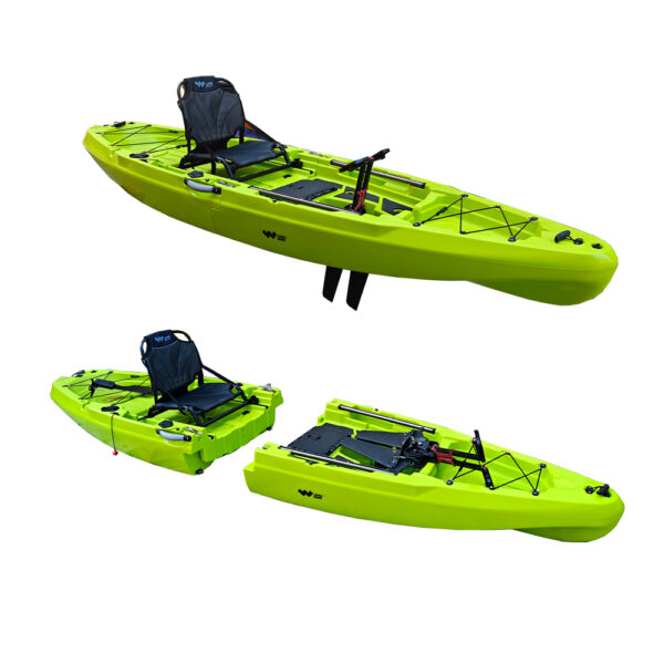 Long Wave NUNAK 11 – Modular Pedal Fishing Kayak - Image 2