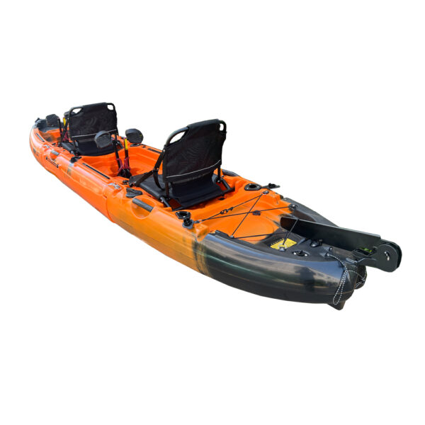 Long Wave SAMOA Tandem Modular Pedal Fishing Kayak - Image 4
